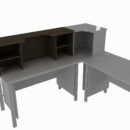 Resepsionist counter Orbitrend OSA-1020 
